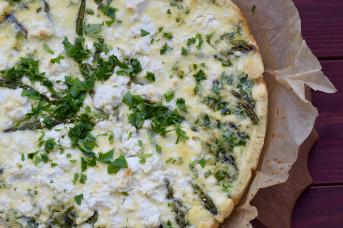 Quiche mit grünem Spargel – Mit Pfeffer &amp; Liebe